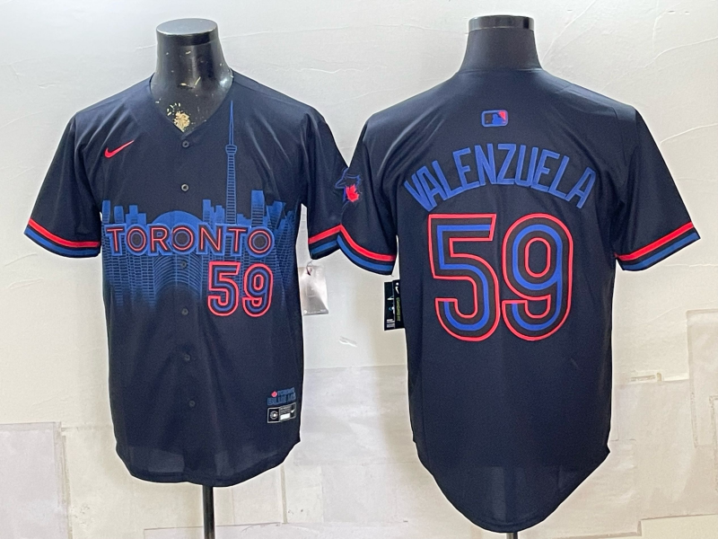 Men 2026 Toronto Blue Jays #59 Valenzuela blue Nike MLB Jersey 0804001->san francisco 49ers->NFL Jersey